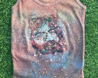 Jerry Garcia Grateful Dead Deadhead Dancing Bears Tank Top Tee T-Shirt