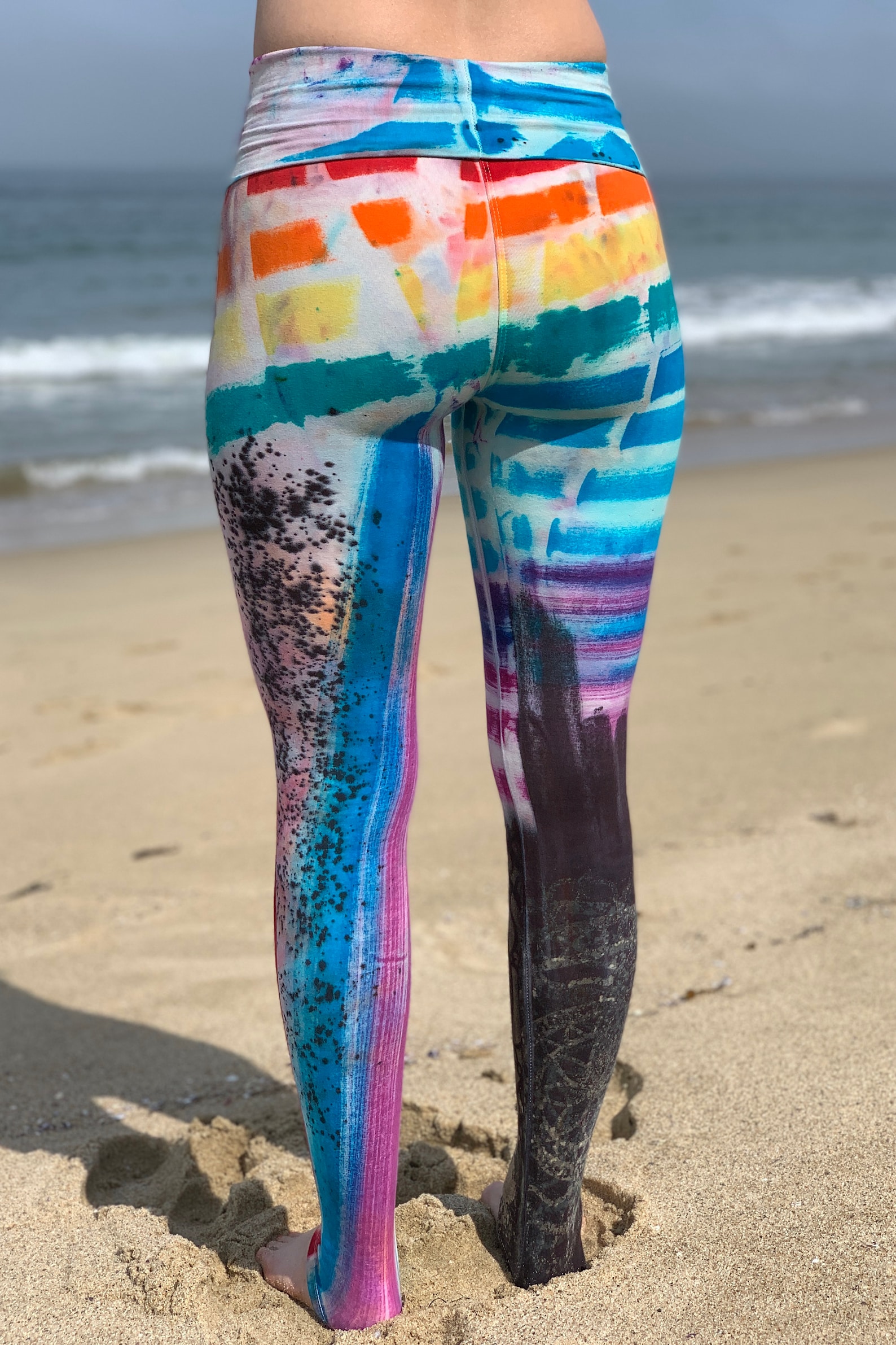 Rainbow Unicorn Yoga Pants Etsy