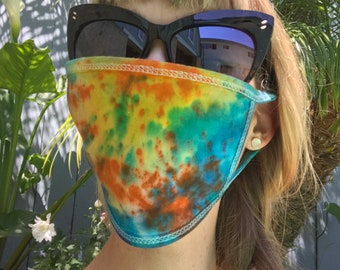 Tie Dye Cotton Face Mask