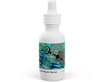 Snail Mucin Facial Serum, 1oz Nazca Lines