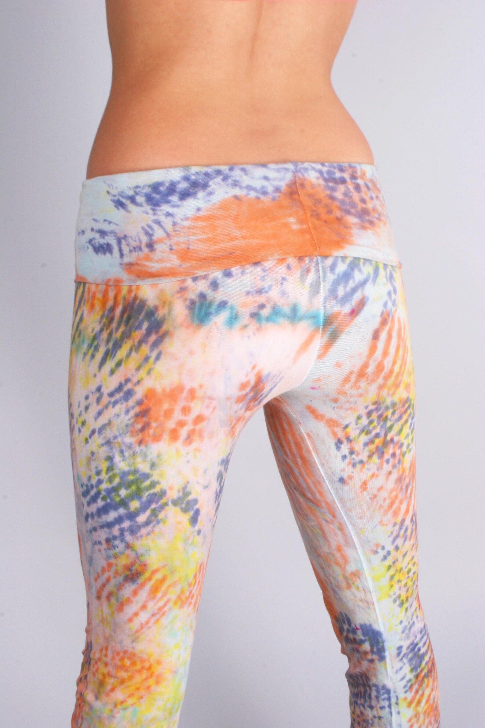 Tangerine Dream Yoga Pants Etsy