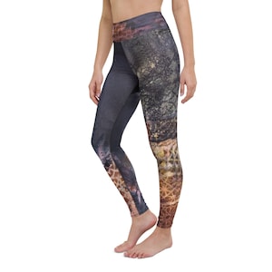 Kaleidoscope Mixtape Yoga Leggings