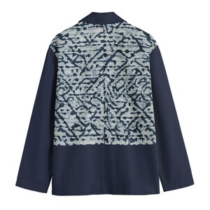 Shibori Scribe Cotton Blazer