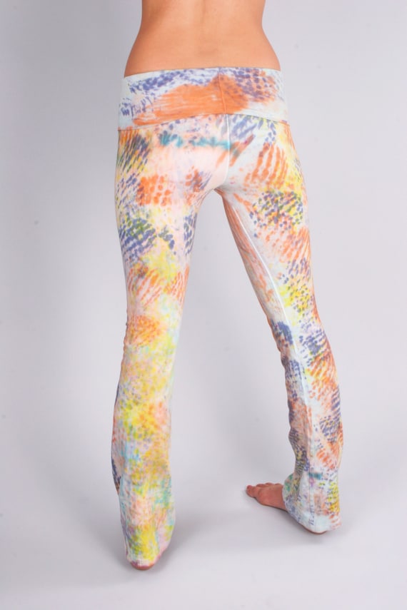 Tangerine Dream Yoga Pants Etsy