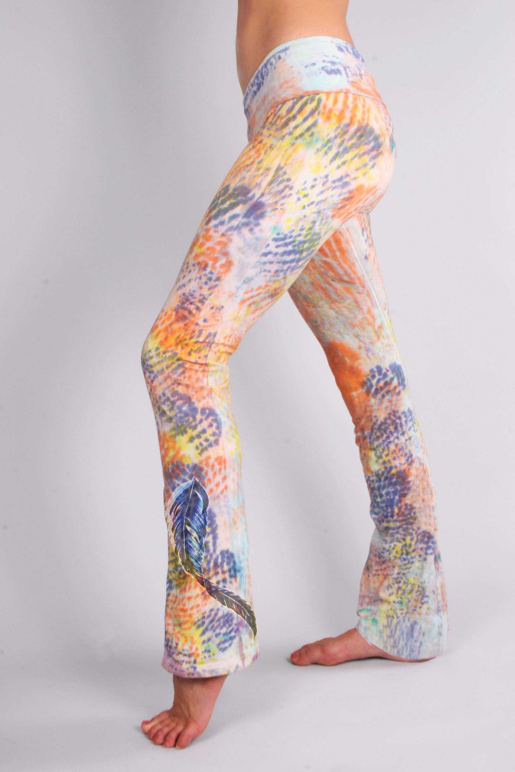 Tangerine Bootcut Yoga Pants