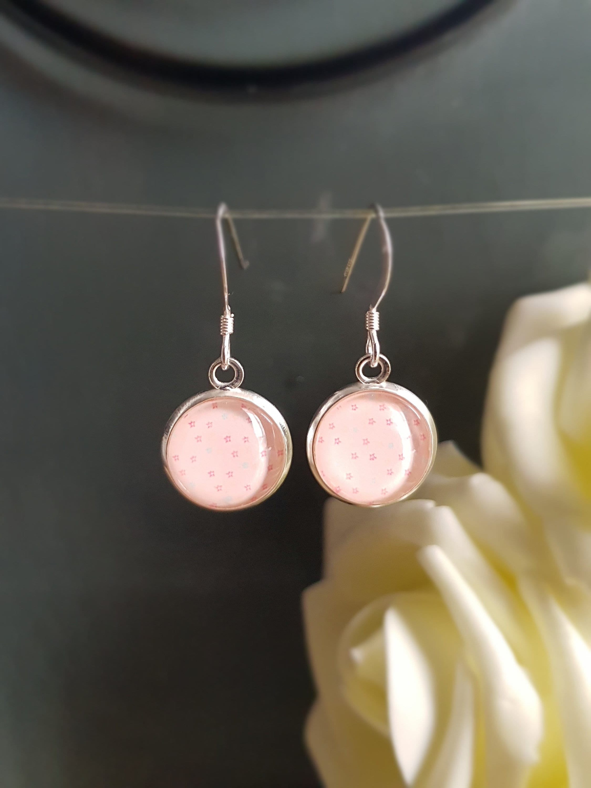Dangle earrings online for sensitive ears
