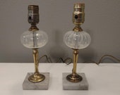 Fenton French Opalescent Boudoir Lamps