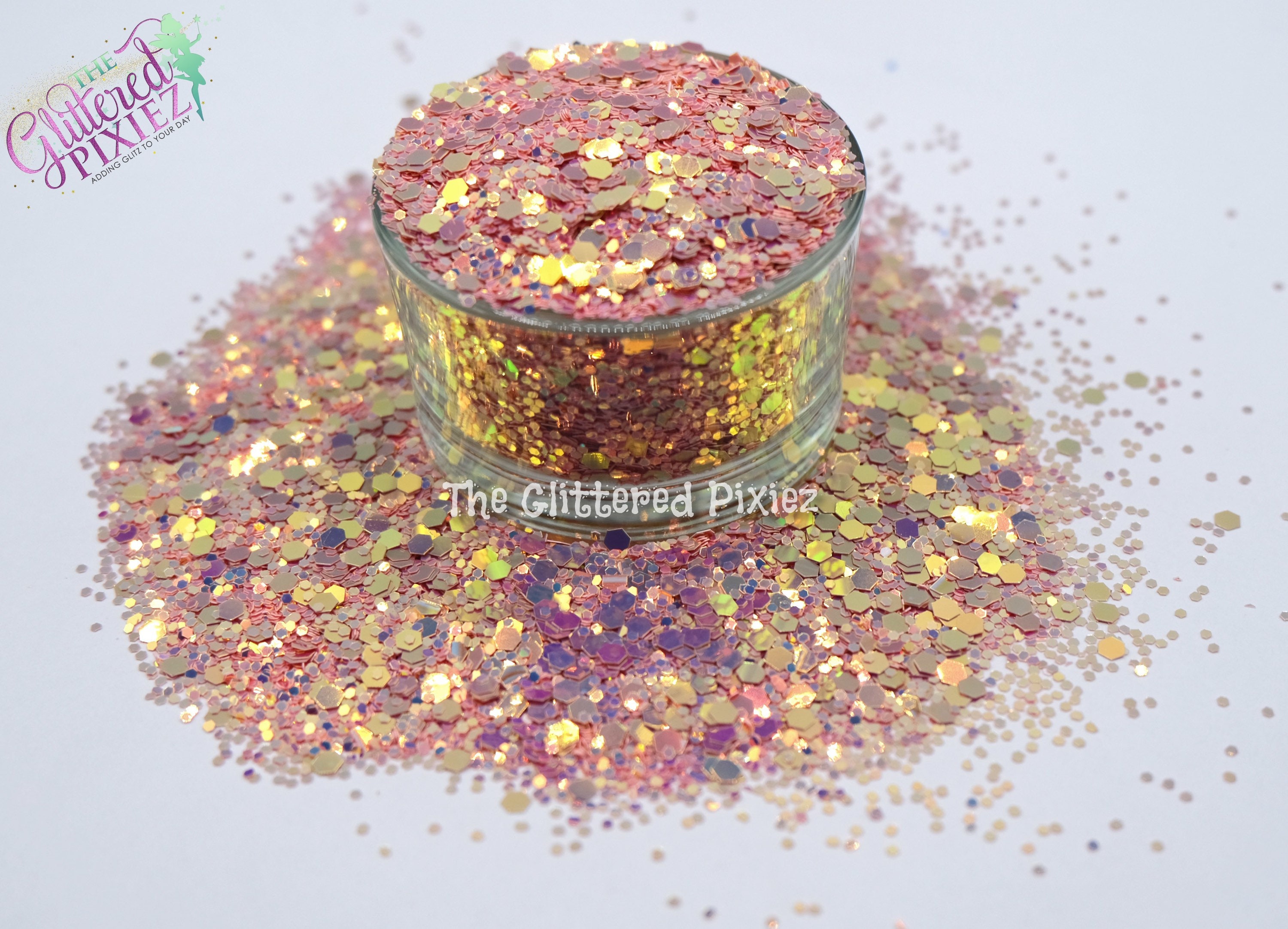 CANDY SHOP Glitter Mix Cute Colorful Fun Loose Glitter for Nail Art Hair  Face Body Tumblers Craft Supply Resin Supply Freshie Glitter 