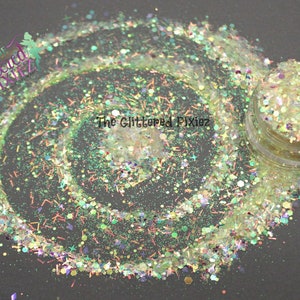 CHEER SQUAD Glitter mix Unique Super Cute Fun Loose Glitter for Nail art Hair Face Body Tumblers Craft supply Resin supply Freshie Glitter