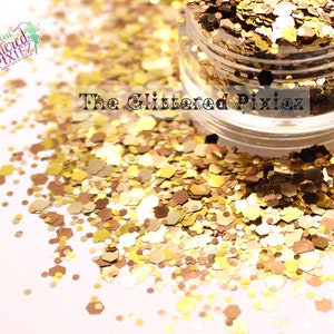 WELKOM bij DE BIJENkorf Metallic glittermix Leuke losse glitter voor nail art Haar Gezicht Lichaamsbekers Ambachtelijke levering Harsvoorraad Freshie Glitter