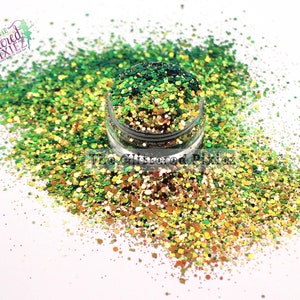 SIRENS SONG - Chunky Mix Glitter - Loser Glitzer für die Nailart