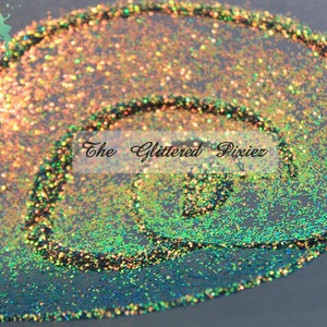 WATER DRAGON color shift fine Glitter Fun Loose Glitter for Nail art Hair Face Body Tumblers Craft supply Resin supply Freshie Glitter