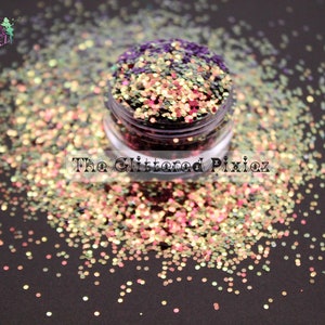 FEMME FATALE- Color Shift 1mm Glitter -Loose glitter for nail art, face, body, hair, tumblers, craft supply, resin supply, freshie glitter