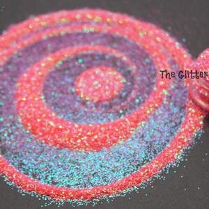 PEACH BELLINI iridescent fine glitter Lovely Fun Loose Glitter for Nail art Hair Face Body Tumbler Craft supply Resin supply Freshie Glitter