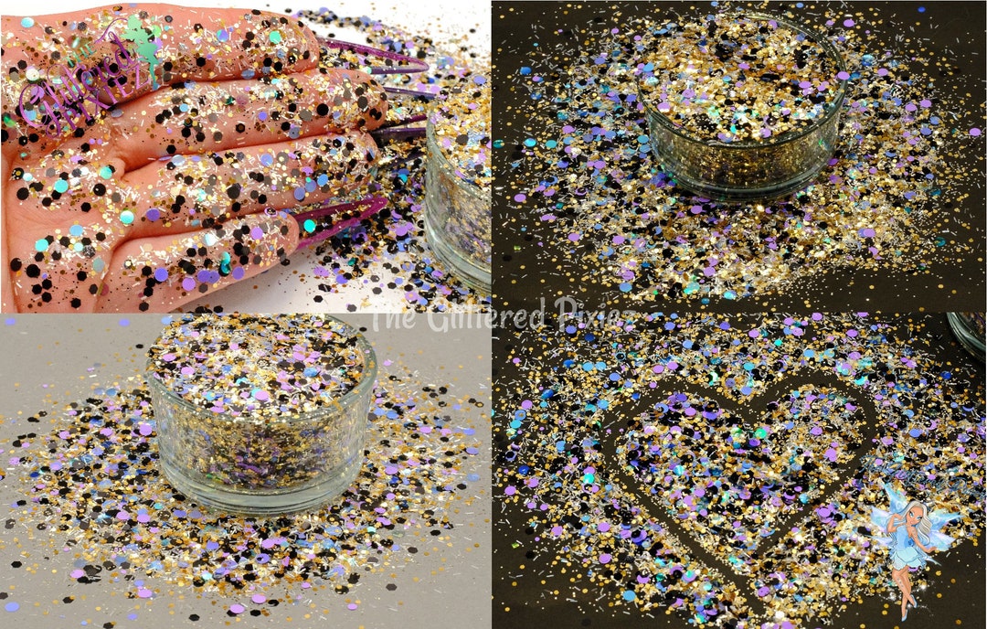 LETS DANCE Footloose Inspired Glitter Mix Fun 80's Inspired Cute Glitter for Nail Art Hair Face