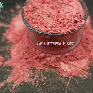 ROSE GOLD BLUSH MICa Fun Shimmery natural mica powder for Nail art Slime Making Mold Making Craft supply Resin supply Freshie coloring