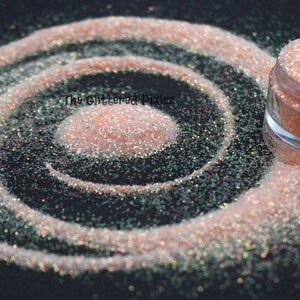 LOOKIN’ SPIFFY Fine glitter Sparkly Peach Fun Loose Glitter for Nail art Hair Face Body Tumblers Craft supply Resin supply Freshie Glitter