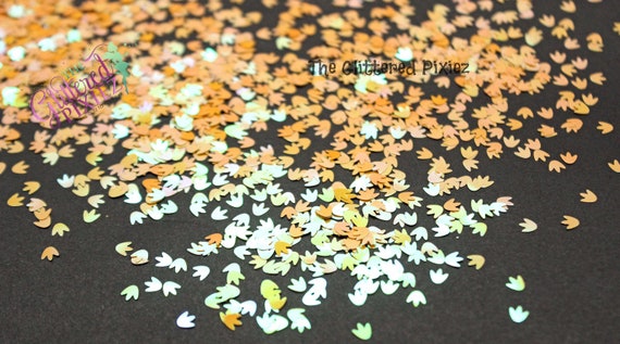 RUBBER DUCKIE TRACKS Glitter Super Cute Shape  Loose Glitter for Nail art Hair Face Fun Tumblers Craft supply Resin supply Freshie Glitter