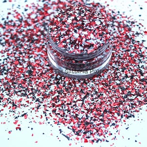 SEE YOU ALICE Mini Shardz, paillettes irrégulières, amusantes, paillettes lâches pour nail art, cheveux, visage, corps, gobelets, fournitures artisanales, fournitures de résine, paillettes fraîches