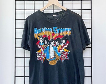 Vintage 1978 Rolling Stones Tour of America T-Shirt
