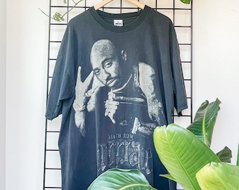 Vintage 2000s Tupac Death Row T-Shirt