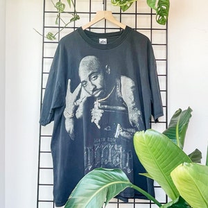 Vintage 2000s Tupac Death Row T-Shirt image 1
