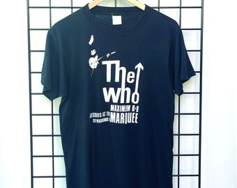 Vintage 1980's the Who Maximum R&B T-shirt - Etsy