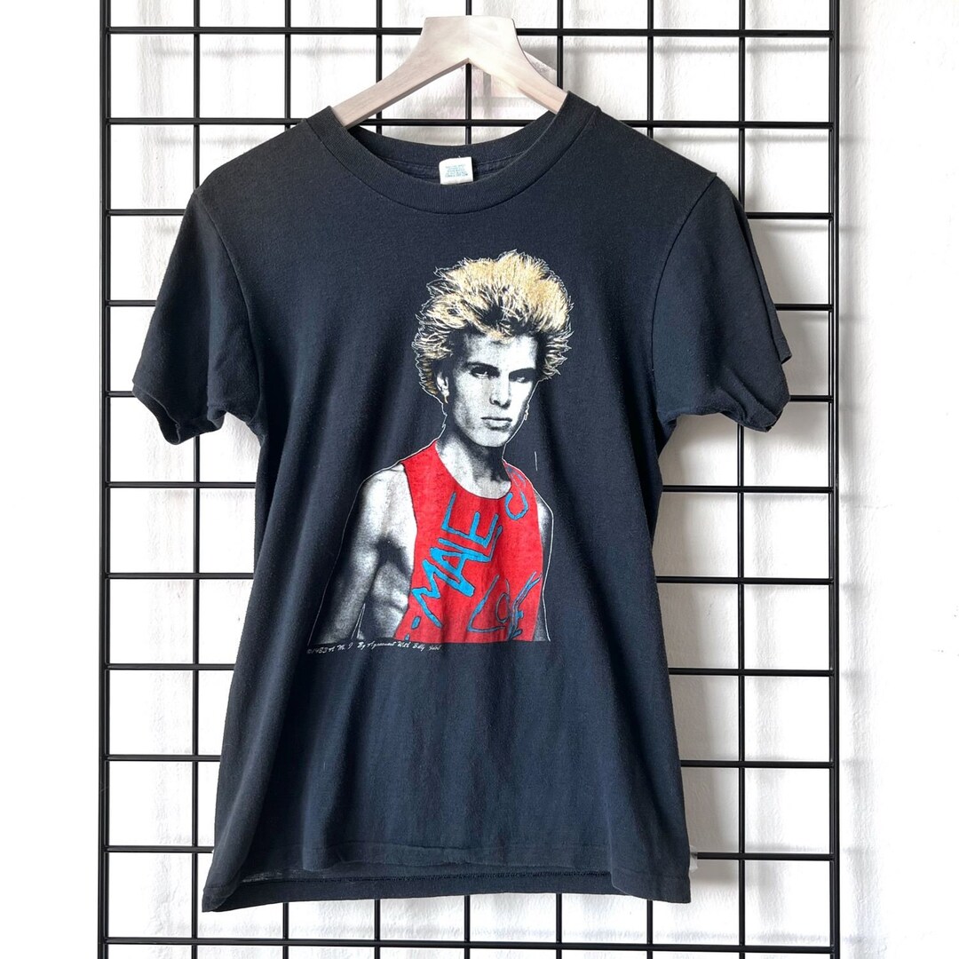 Vintage 1983 Billy Idol T-shirt - Etsy