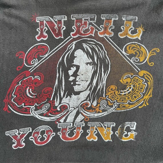 Vintage 1970’s Neil Young T-Shirt (RARE!) - Gem