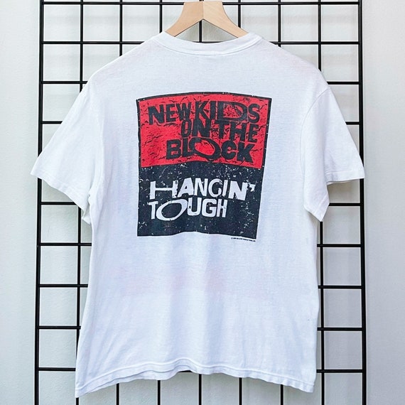 Vintage 1989 New Kids on the Block Hangin' Tough Tour T Vintage 1989 New Kids on the Block Hangin' Tough Tour T