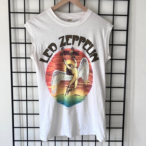 Vintage 1974 Led Zeppelin 'Swan Song' Records Tank