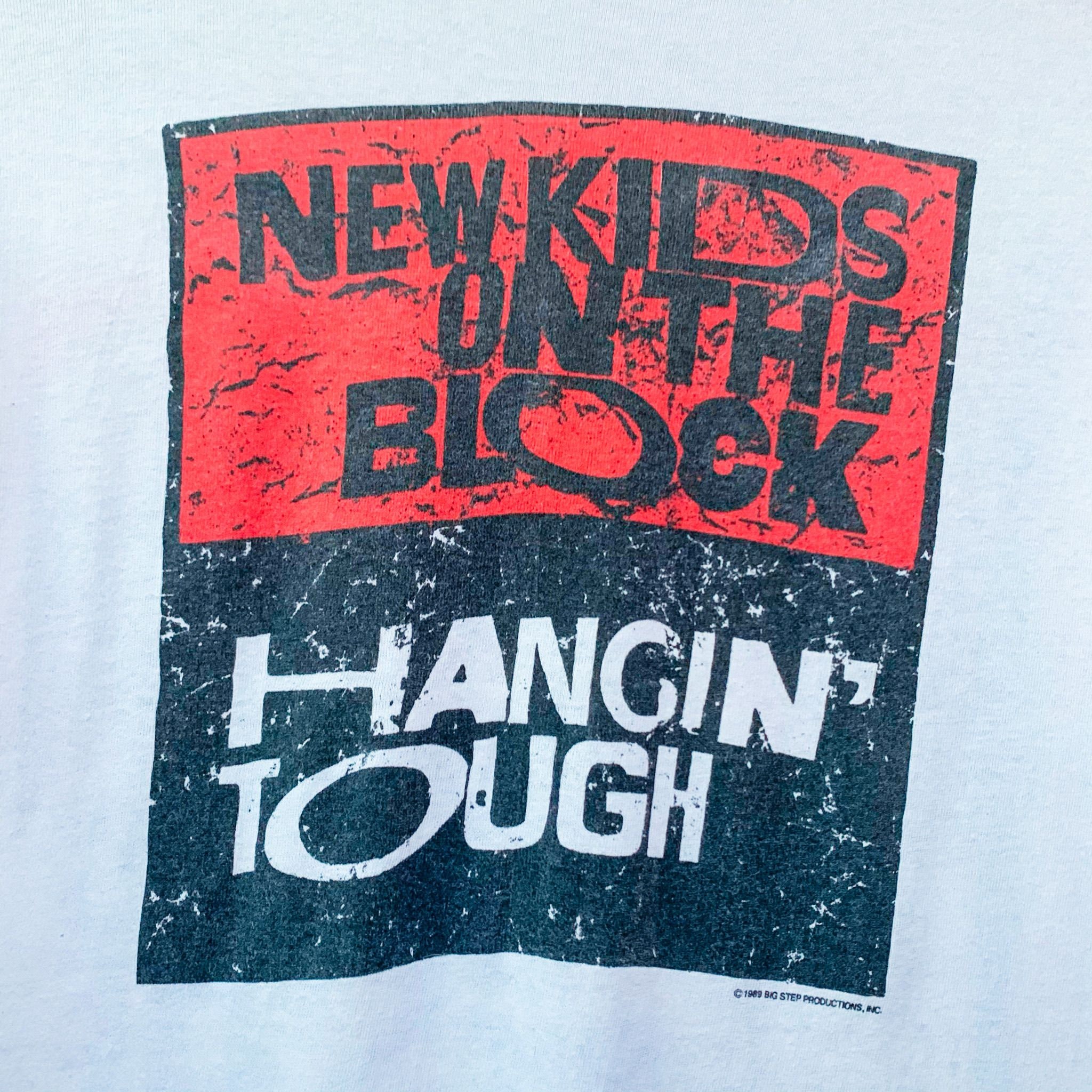 Vintage 1989 New Kids on the Block Hangin' Tough Tour T-shirt - Etsy