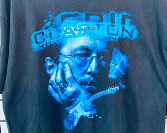 Vintage 1998 Eric Clapton World Tour T-shirt - Etsy