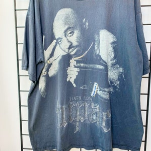 Vintage 2000s Tupac Death Row T-Shirt image 3