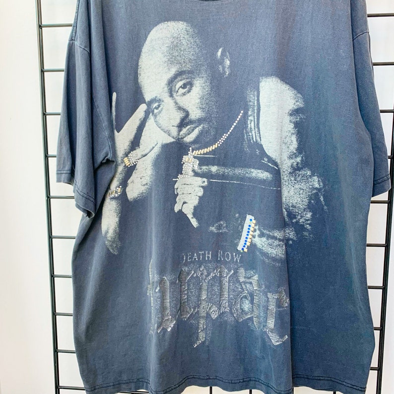 Vintage 2000s Tupac Death Row T-Shirt image 3