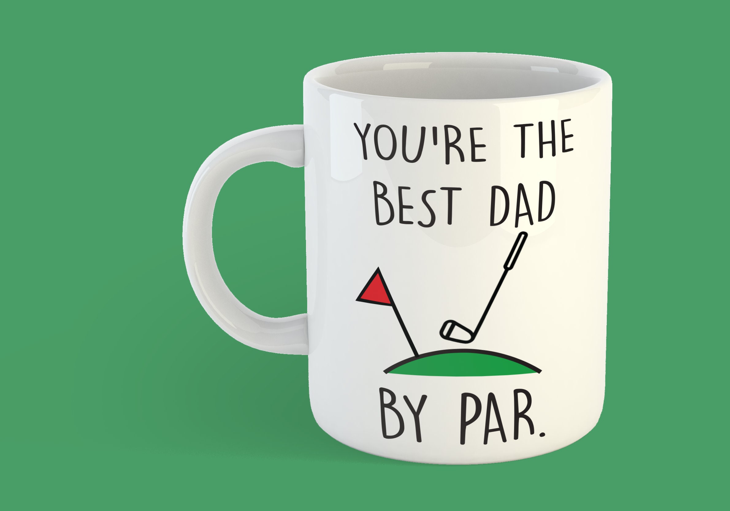 Best Dad By PAR Dad Golf Funny Golf Fathers Day Gift Etsy
