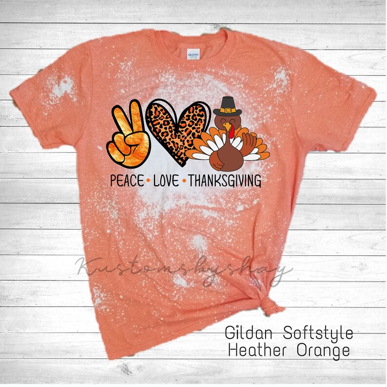 bleached thanksgiving shirts