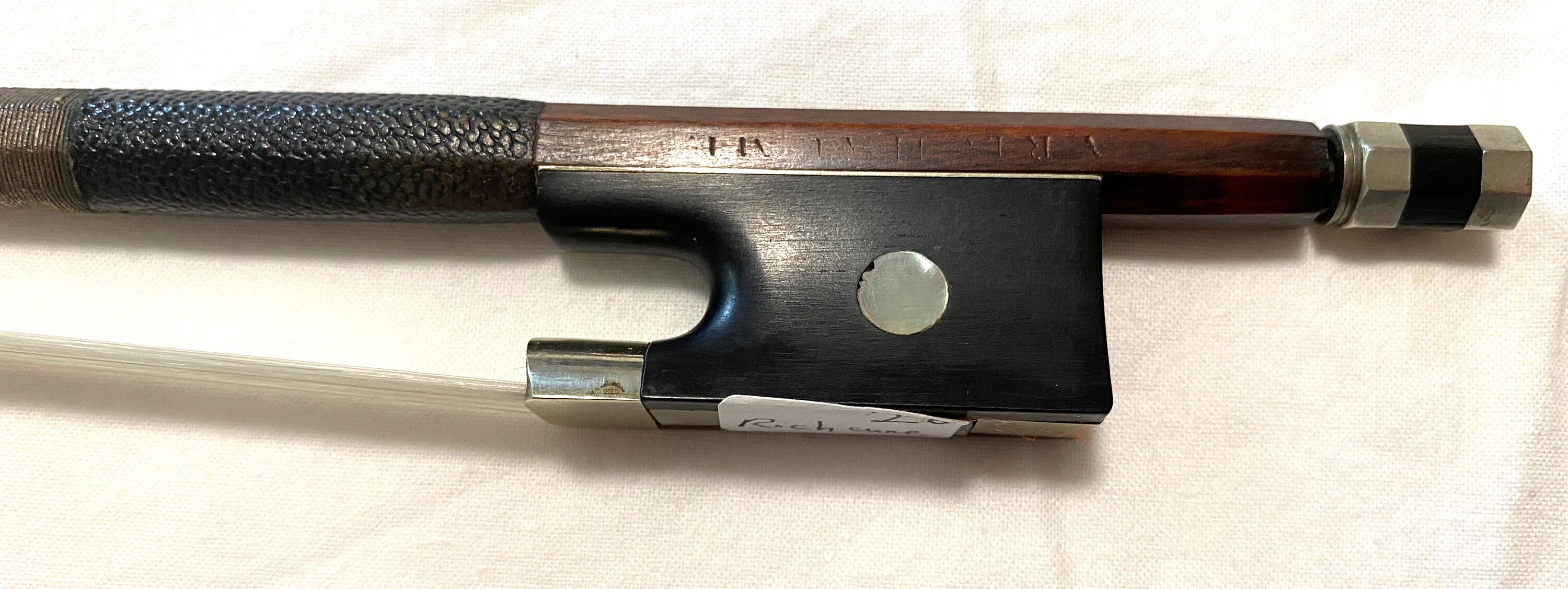 4 4 Violin Bow Stamped A RICHAUME Etsy Australia