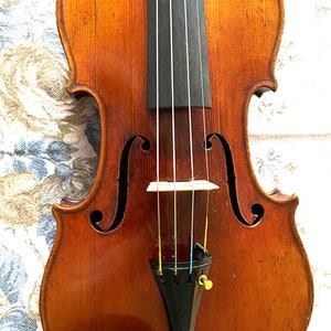 A French violin by JULES GRANDJON, made ca 1860/RAMPAL cert.