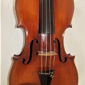 Old GERMAN violin labeled Jos. Theodor Wunderlich, Markneukirchen 1924