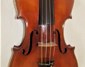 Old GERMAN violin labeled Jos. Theodor Wunderlich, Markneukirchen 1924