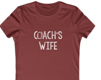 Football Coach's Wife Women's Favorite Tee