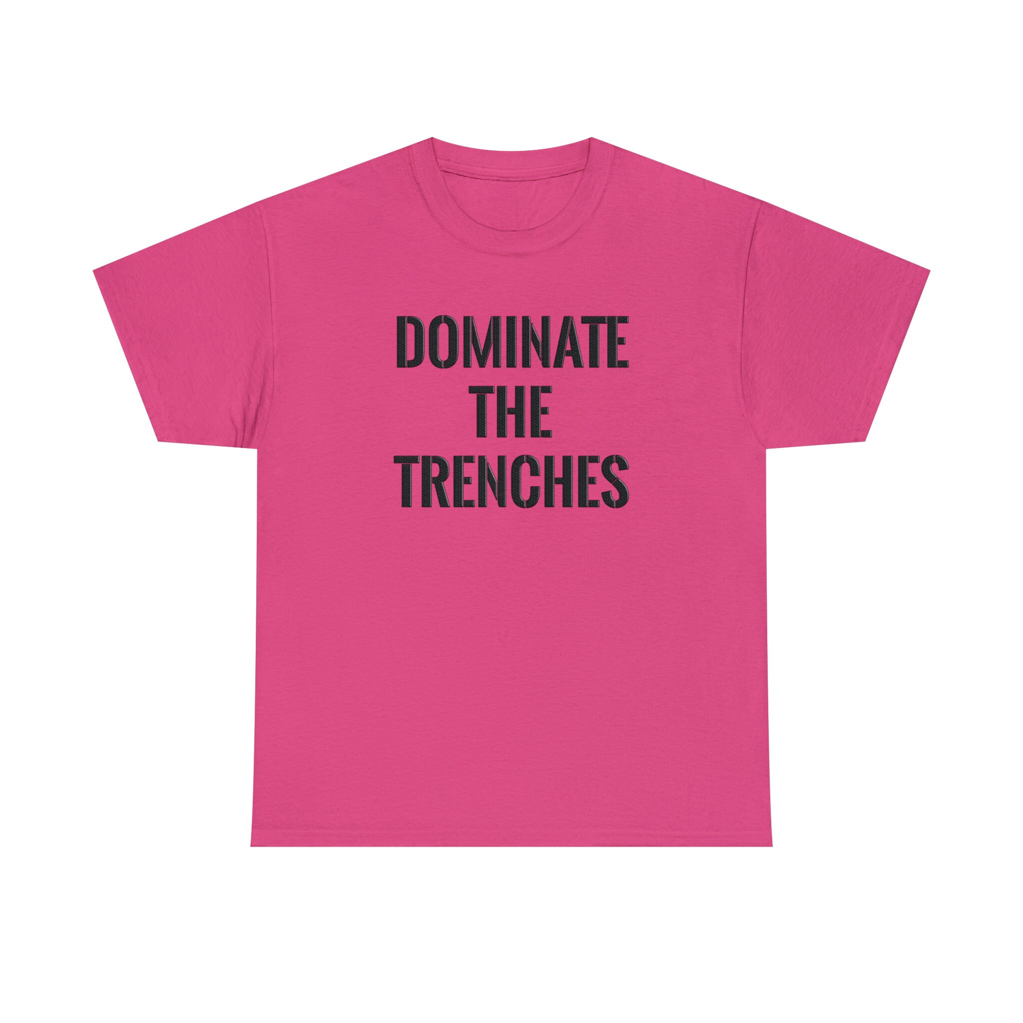 Football Lineman Dominate the Trenches Unisex Heavy Cotton Tee Etsy