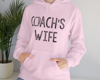 Football Coach's Wife Unisex Heavy Blend Hooded Sweatshirt