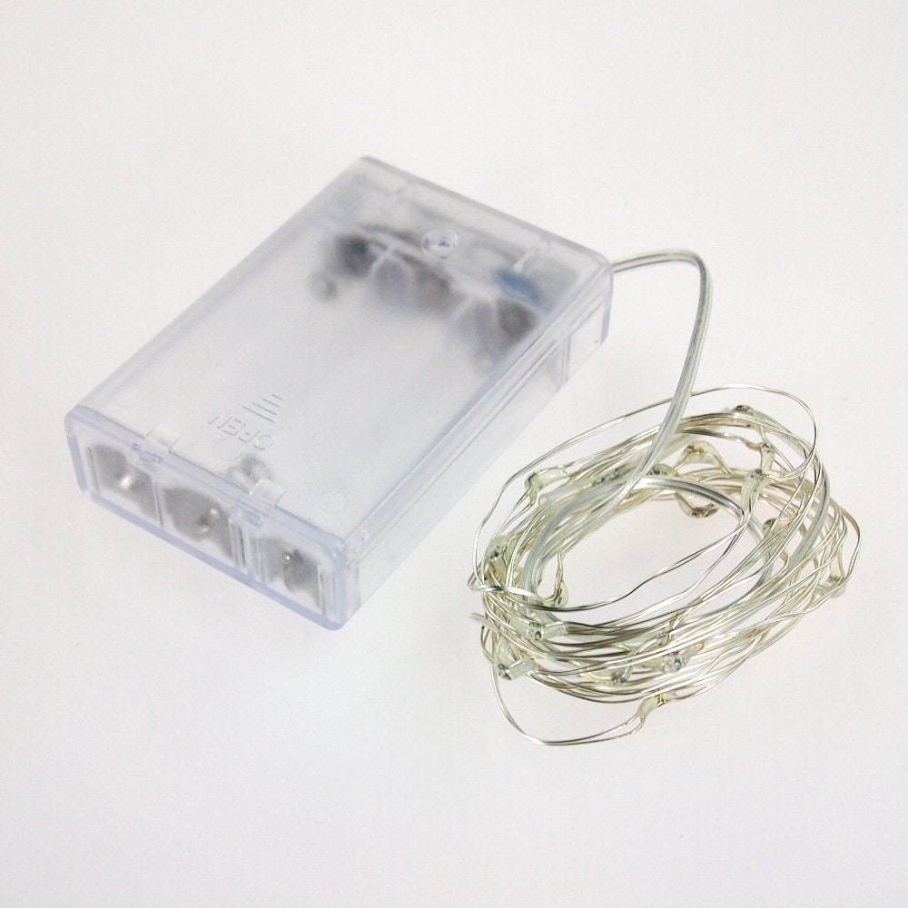 2m batería operada blanco cálido 20 Micro LED luces de hadas | Etsy