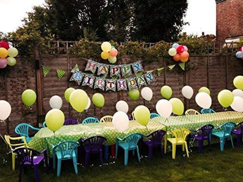 Dino Happy Birthday Banner Multicoloured Bunting Dinosaur Boys Girls Party Decoration Men/'s Happy Birthday Sign Hanging Card Garland Decor