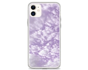 Lavender Clouds iPhone Case