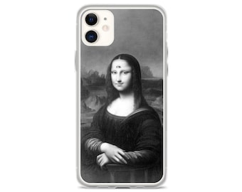 Third Eye Mona Lisa iPhone Case