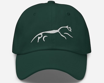 Uffington White Horse Art History Dad hat
