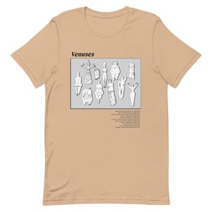 Front & Back Venuses Short-Sleeve Unisex T-Shirt